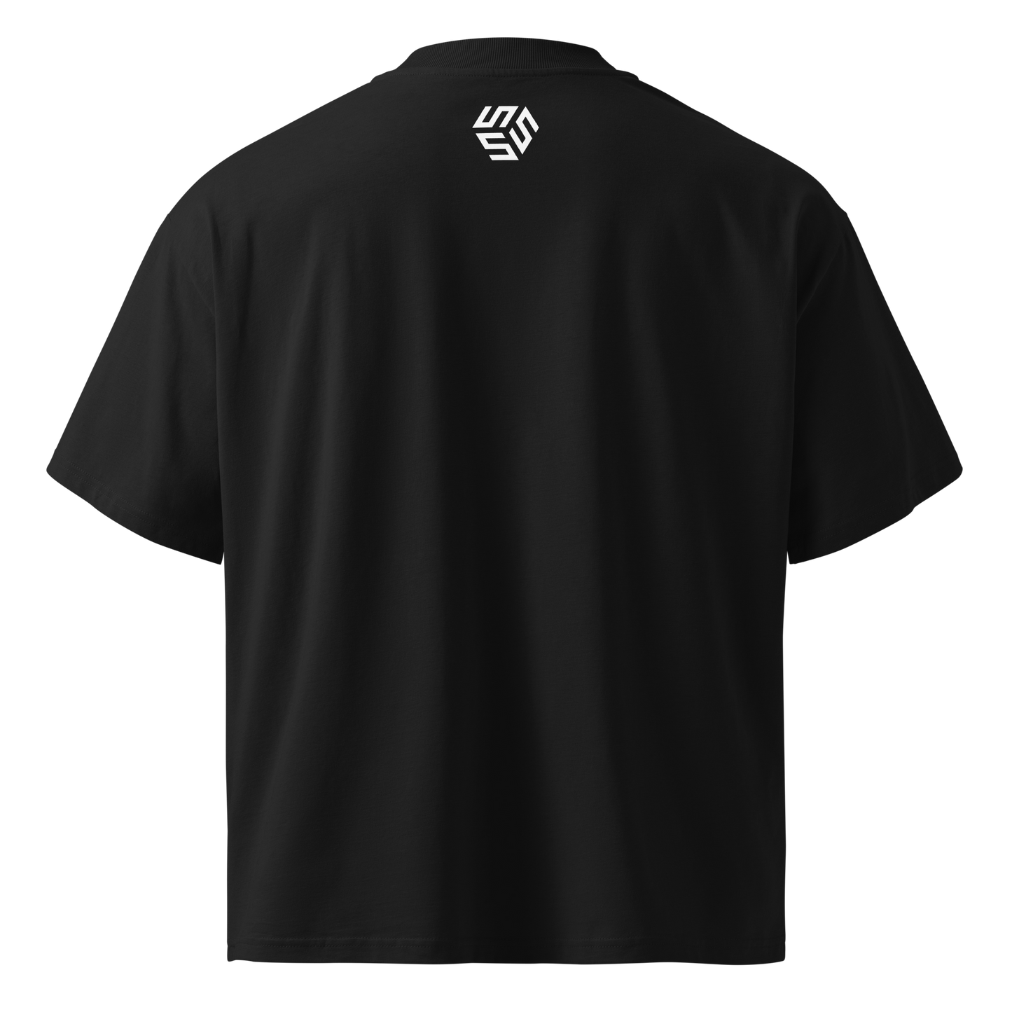 Black SSS Big Bag Oversized Tee