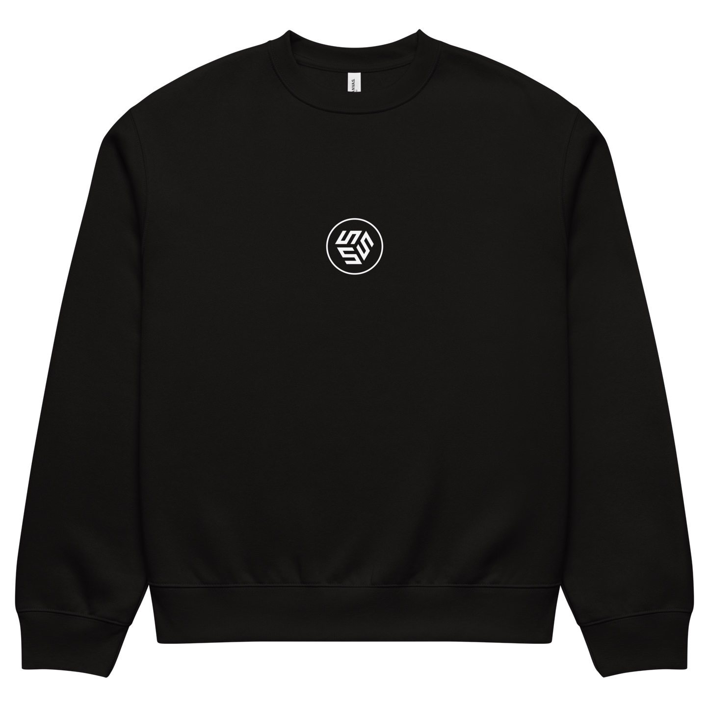 Black Oversized SSS Sweatshirt