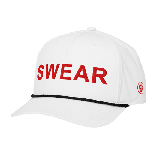 White Swear Hat